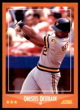 1988 Score Orestes Destrade Baseball Cards #110T