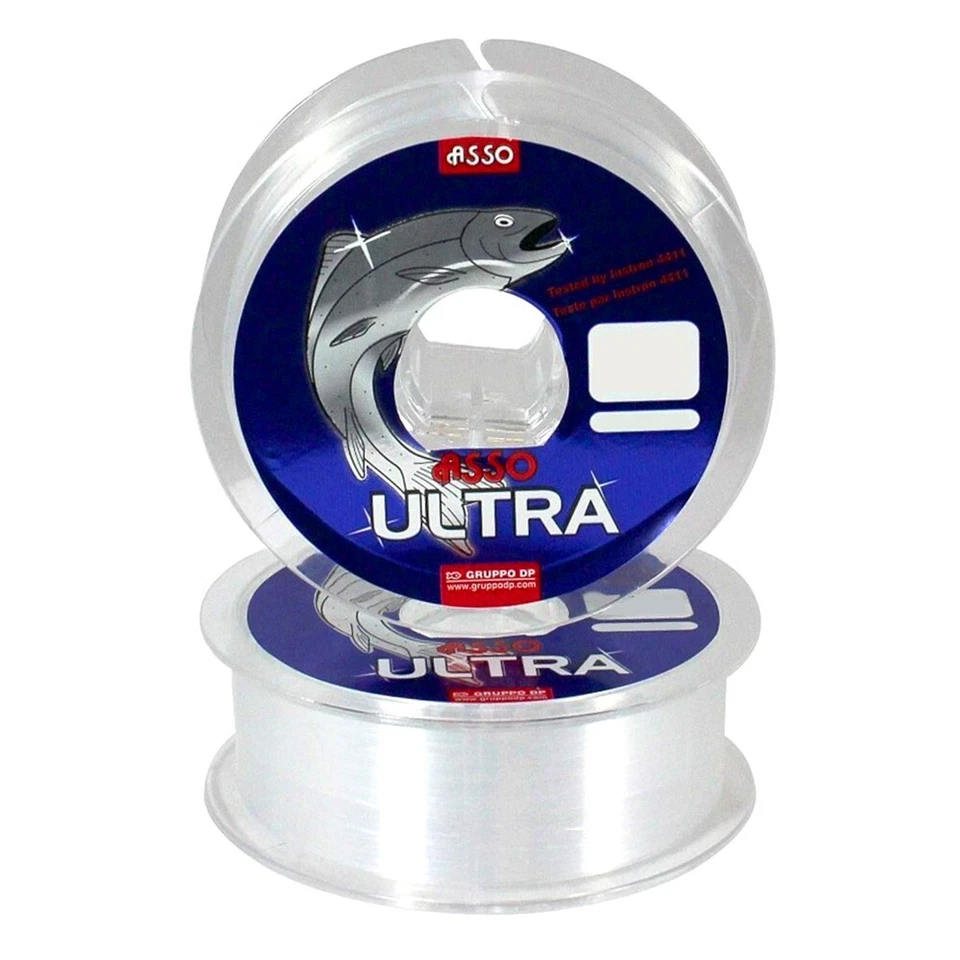 Asso Ultra 100mt Lenza Monofilo Nylon  Pesca Bolentino Traina Surfcasting - Immagine 1 di 1