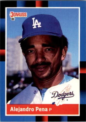 1988 Alejandro Pena Donruss Baseball Card #598 - Image 1 of 2