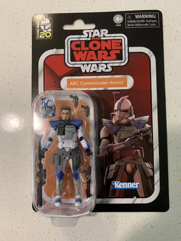 Star Wars Vintage Collection VC274 ARC Commander Havoc New On Card Clone Wars Cover