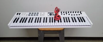 Arturia KeyLab Essential 61, 61-Note MIDI Keyboard Controller, White - Image 1 of 4