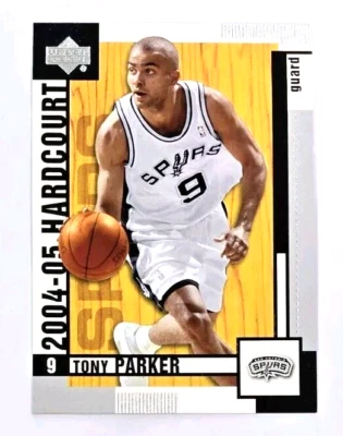2004-05 Upper Deck Hardcourt Tony Parker #78 - Image 1 of 2