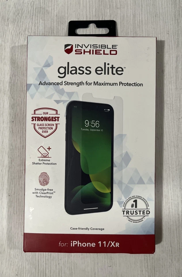 ZAGG Invisible Shield Glass Elite Screen Protector For Apple iPhone 11/XR - Image 1 of 1