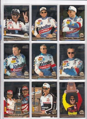 1996 Action Packed Credentials SILVER SPEED PARALLEL #18 Ernie Irvan ONE CARD! - Image 1 of 4