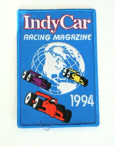 1994 IndyCar Indianapolis 500 Racing Magazine Auto Jacke Patch Neu NOS  - Bild 1 von 2