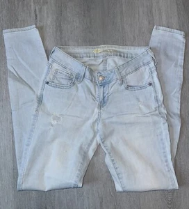 Old Navy Womens Rockstar Super Skinny Jeans Size 2 Regular Light Washed - Picture 1 of 6