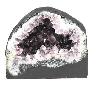 20lb 9.6" Cathedral Purple Amethyst Geode Natural Druzy Crystal Cluster - Brazil - Picture 1 of 9