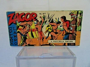 ZAGOR a striscia collana LAMPO IV°serie n°57 - 4/1969 - vedi foto - P1 - - Imagen 1 de 3