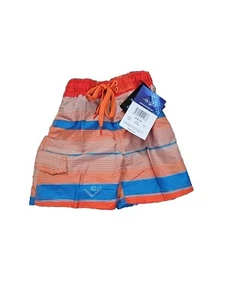 *NWT* Kanu Surf Boys' Barracuda Quick Dry UPF 50+ Beach Swim Trunk Orange 2T Y40 - Picture 1 of 3