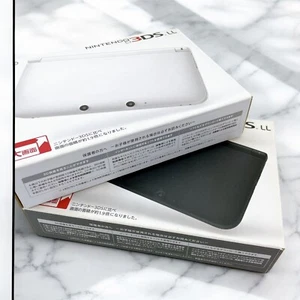 [NEUWERTIG] Nintendo 3DS LL Konsole Weiß Farben Gebraucht NTSC-J Japanische Edition mit Box - Bild 1 von 21