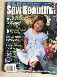 SEW BEAUTIFUL MAGAZINE HEIRLOOM SEWING SMOCKING ISSUE 88 MAY/JUNE 2003 - Picture 1 of 3
