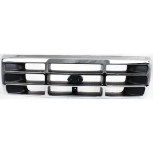 New Grille  Assembly Plastic Fits 1992-97 Ford F Super Duty F4TZ8200A FO1200173 - Picture 1 of 5
