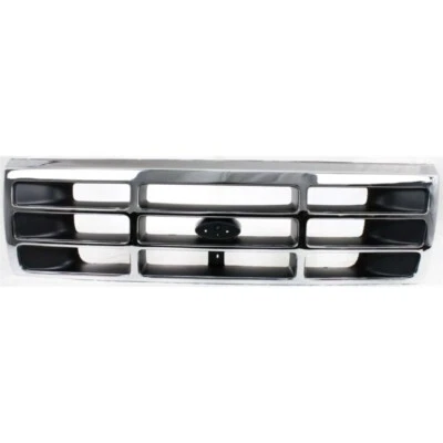 New Grille  Assembly Plastic Fits 1992-97 Ford F Super Duty F4TZ8200A FO1200173 - Image 1 of 4