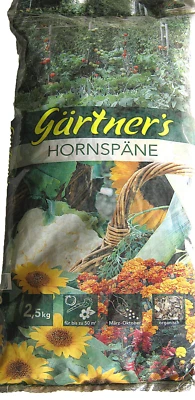 Hornspäne 2,5 kg Gärtners Horndünger Naturdünger Stickstoffdünger Gartendünger - Bild 1 von 3