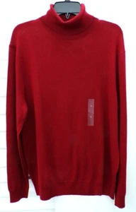 Suéter Club Room Para Hombre Talla: Grande Lana Merino Cuello Alto Manga Larga Cereza - Imagen 1 de 8