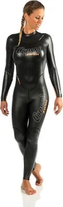 Cressi Triton 1.5mm Muta Nuoto Donna - Nero / Arancione - Imagen 1 de 5