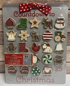 Hallmark Countdown to Christmas Magnetic Cookie Sheet Advent Calendar NEW NWT - Picture 1 of 3