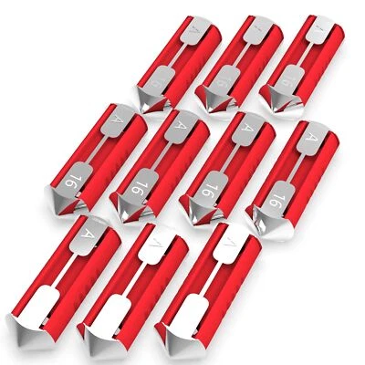 Fusibile siluro 16A fusibile auto fusibile in ceramica ATS 10 pezzi - Immagine 1 di 4