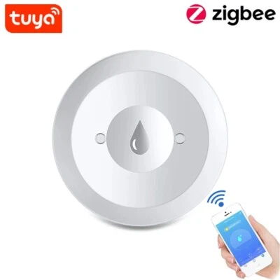 Tuya Smart WIFI Water Leak Sensor Alarm Flood Leakage Detector Overflow Alert