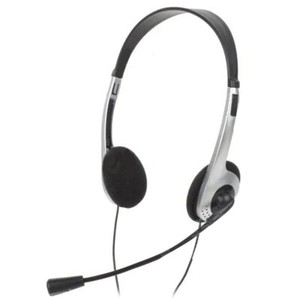 Cuffie+microfono per computer notebook skype team lezioni online smart working