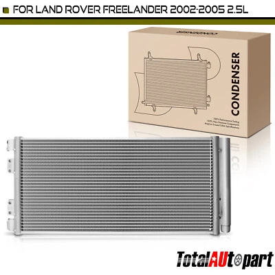 Condensador de aire acondicionado con receptor secador y soporte para Land Rover Freelander 02-05 V6 Foto 1 de 4