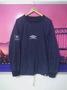 Pretty Green X Umbro Shimmer Drill Top - Men's Size Medium - 90s Oasis - Picture 1 of 8