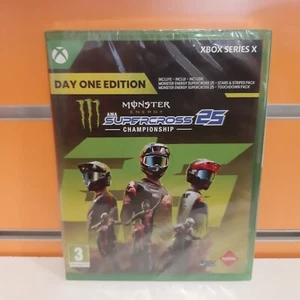 Monster Energy Supercross 25 - Day One Edition XBOX Series X NUOVO SIGILLATO ITA - Foto 1 di 2