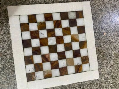 Cheas Board Marbel Onex Dnd White Free Shipping  12 Inches  and 15 inches - Image 1 of 4