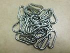 100 Heavy Duty 1/4" Snap Hooks (100 Pack) Snaring Traps Trapping Spring Clip 