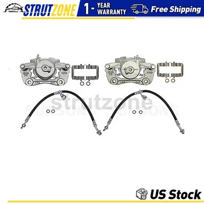 4xPinzas de freno línea de manguera de freno delanteras para Kia Soul 1,6 L 2,0 L Foto 1 de 4