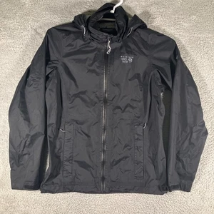 Mountain Hardwear Finder Jacket Womens Small Black Outdoor Gear Hiking Climbing - Picture 1 of 17