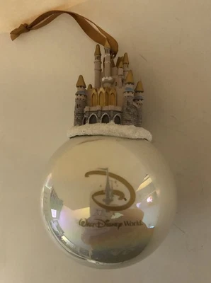 Disney Cenicienta Castillo Ornamento WDW Magic Kingdom *Leer Descripción* Foto 1 de 4