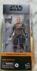 Hasbro Star Wars Black Series The Mandalorian Migs Mayfeld 6" Figure NIB - Picture 1 of 2