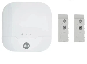 Kit de 3 piezas de sensor de ventana SensCheck Yale IA-302 concentrador de alarma inteligente - PVP £149 (Nuevo) - Imagen 1 de 5