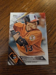 2016 Topps Manny Machado #175 Baltimore Orioles - Picture 1 of 2