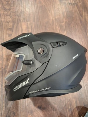 CastleX CX950 Modular XXL Casco Protector Térmico/Parasol Integrado Negro Mate Foto 1 de 4