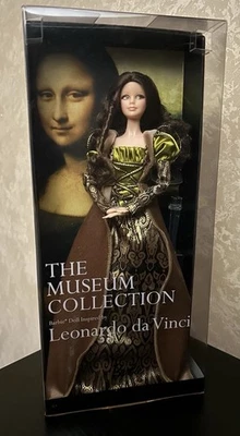 Mattel 2010 The Museum Collection Inspired By Leonardo Da Vinci Doll Barbie NRFB - Image 1 of 4