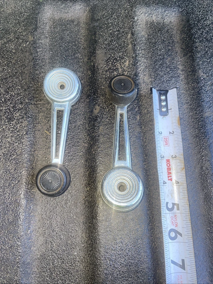 1973-1979 Pair Of Inside Door Handles Ford F100 F150 F250 F350 78-79 Bronco OEM - Image 1 of 4