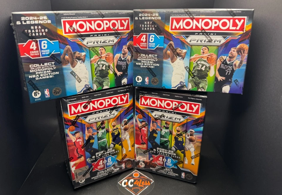 2024-25 Panini Prizm Monopoly NBA Basketball Blaster Box
