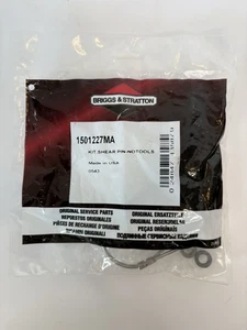 New Genuine Briggs & Stratton OEM 1501227MA Shear Pin Kit 1 Pair - Picture 1 of 2