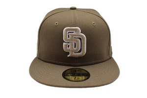 San Diego Padres MLB New Era 59FIFTY  Fitted Baseball Cap Men's Hat - Picture 1 of 15