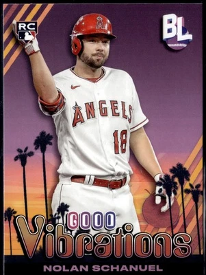 2024 Topps Big League #GV-21 Nolan Schanuel Good Vibrations - Image 1 of 2