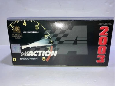 Dale Earnhardt 2003 #3 GM Chevy Suburban Diecast Silver Action Racing 1-24 NUEVO Foto 1 de 4