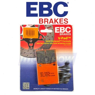 EBC Rear Semi-Sintered V Brake Pads for 1983-1986 Suzuki GS550E - Brake vy Foto 1 de 4