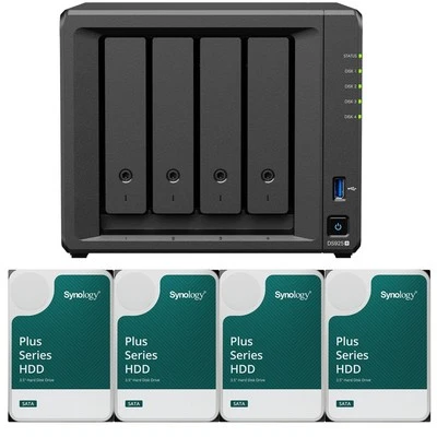Synology DS925+ 4-Bay 4GB RAM 16TB (4x4TB) Synology Plus Drives - Image 1 of 4