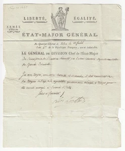KK765-ARMEE' D'ITALIE-RARA LETTERA DA MILANO 1796 X PERPIGNAN DIP. PIRENEI - Picture 1 of 2
