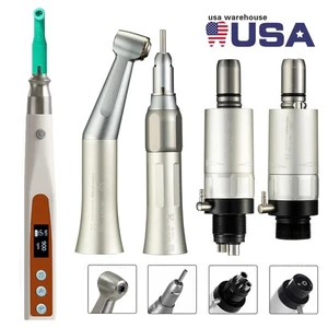 Dental Cordless Hygiene Prophy Handpiece /Straight Nose Cone /Air Motor 4 Hole - Picture 1 of 67