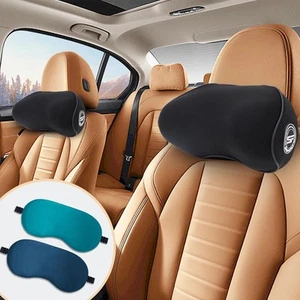 2 Pack - Car Headrest Pillow for Neck Support, 100% Memory Foam Car Neck Pill... - Picture 1 of 9