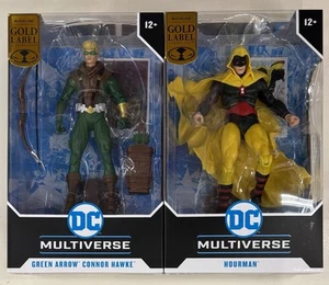 Mcfarlane DC Multiverse Lot Of 2: Hourman JSA & Green Arrow Connor Hawk Figure - Picture 1 of 1