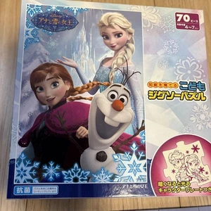 Frozen Puzzle 70 pcs Elsa Anna Olaf Disney Kids Used - Picture 1 of 3